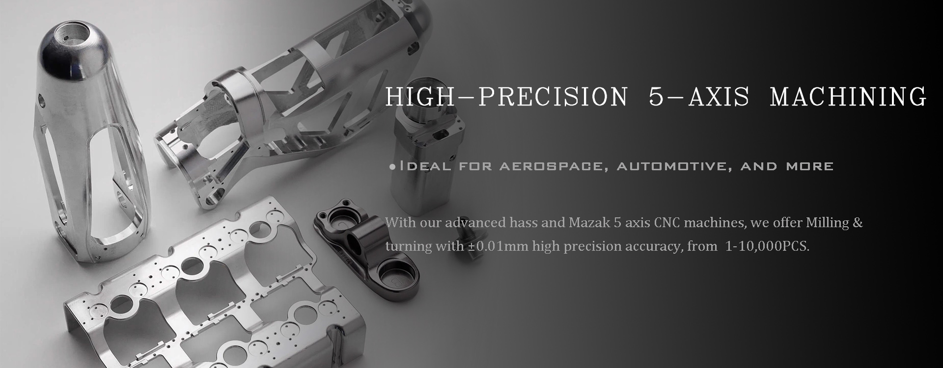 High-precision 5-axis machining
